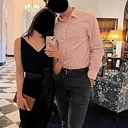 Dumbb - paar (frau 27 Jahre, mann 25 Jahre), Sopot